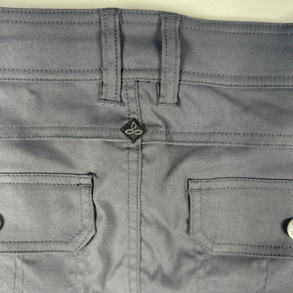 Prana Halle Skort Gray Hiking Athletic Skirt with Built-in Shorts Womens Size 2 - Picture 7 of 10